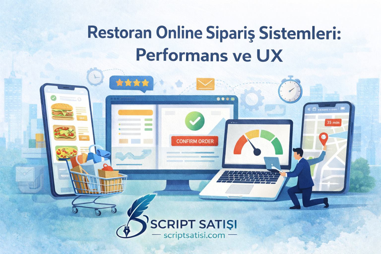 Restoran Online Sipariş Sistemleri: Performans ve UX