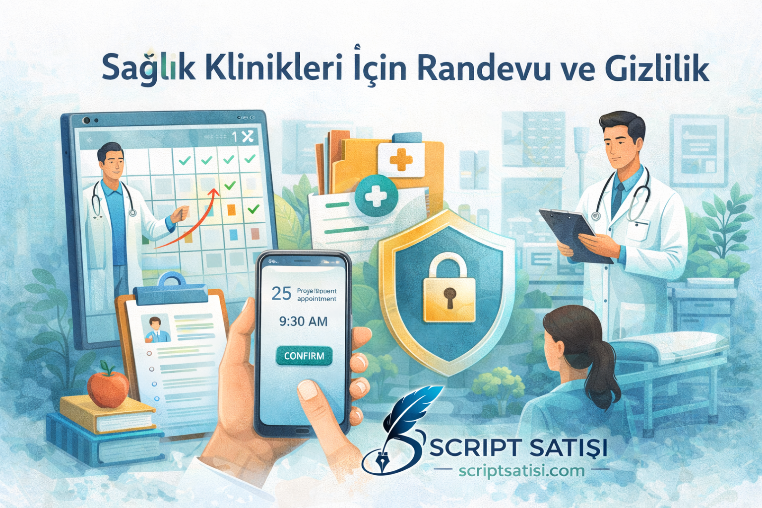 Sağlık Klinikleri İçin Randevu ve Gizlilik