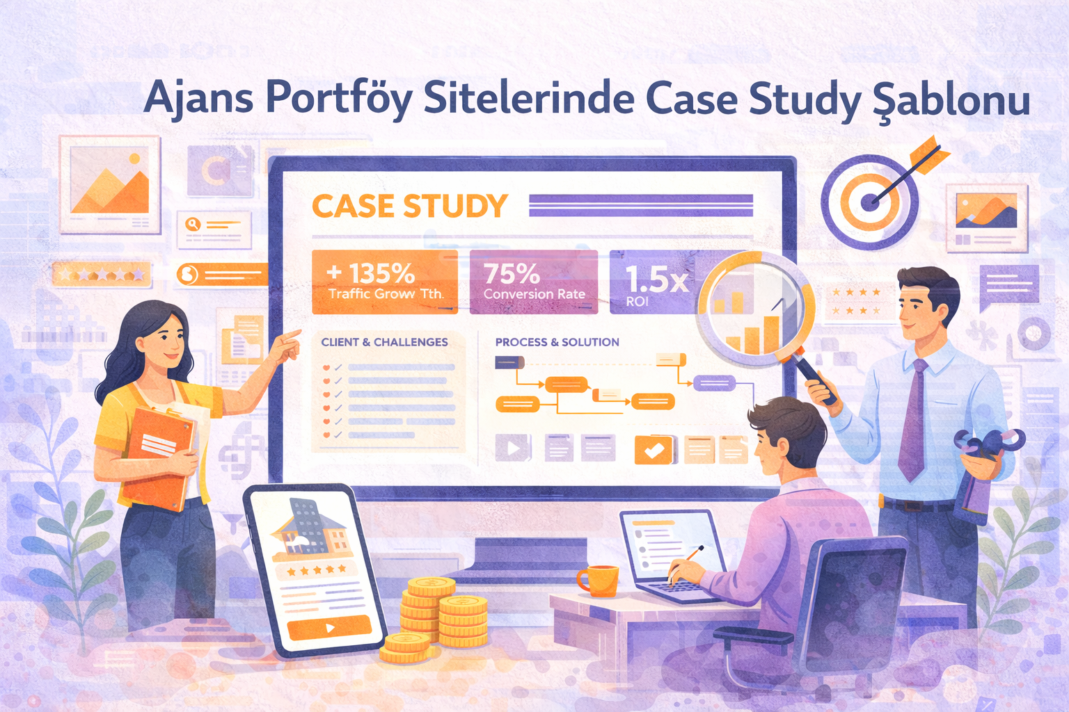 Ajans Portföy Sitelerinde Case Study Şablonu