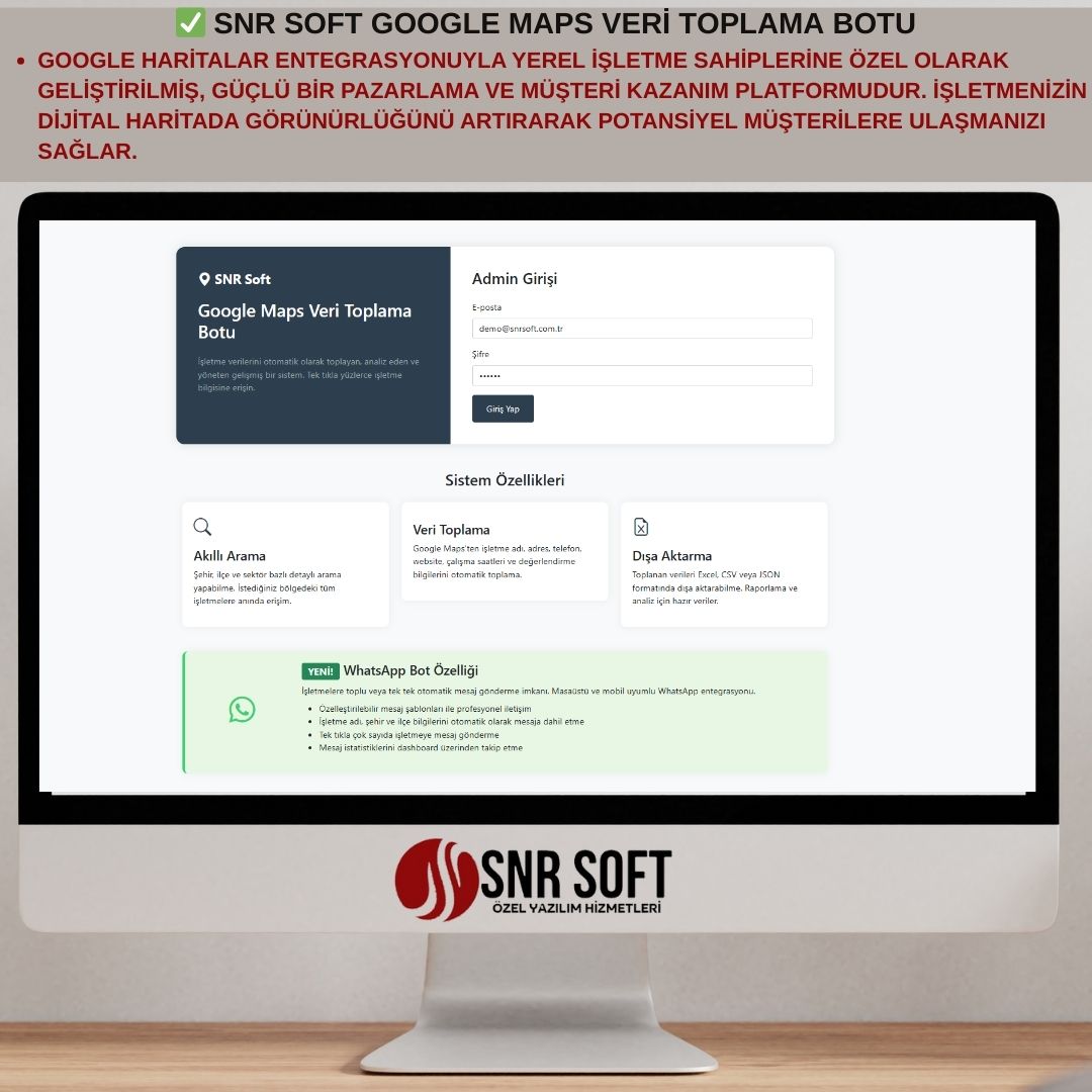 İşletme Harita Rehberi Scripti