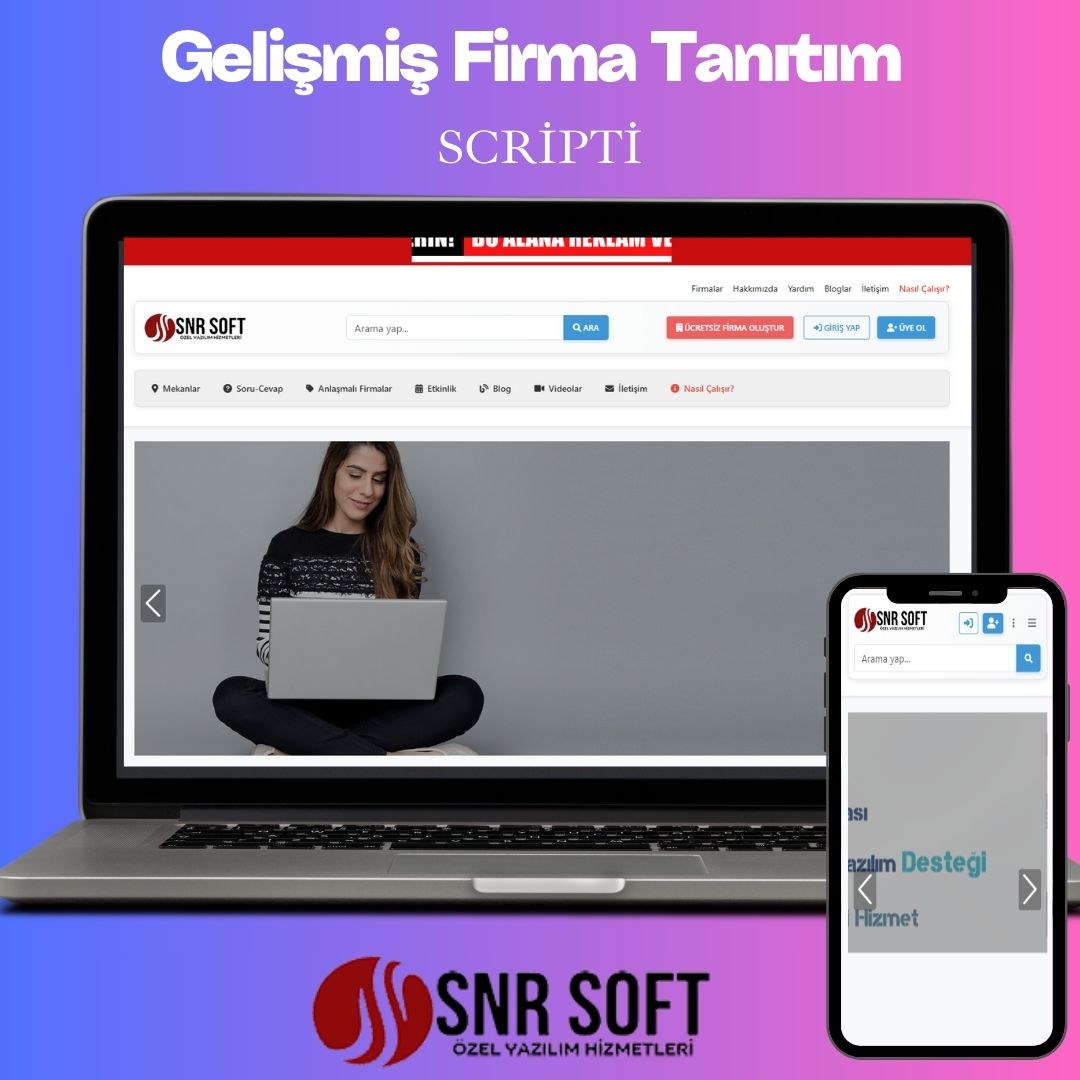 Firma Rehberi Scripti SnrSOFT