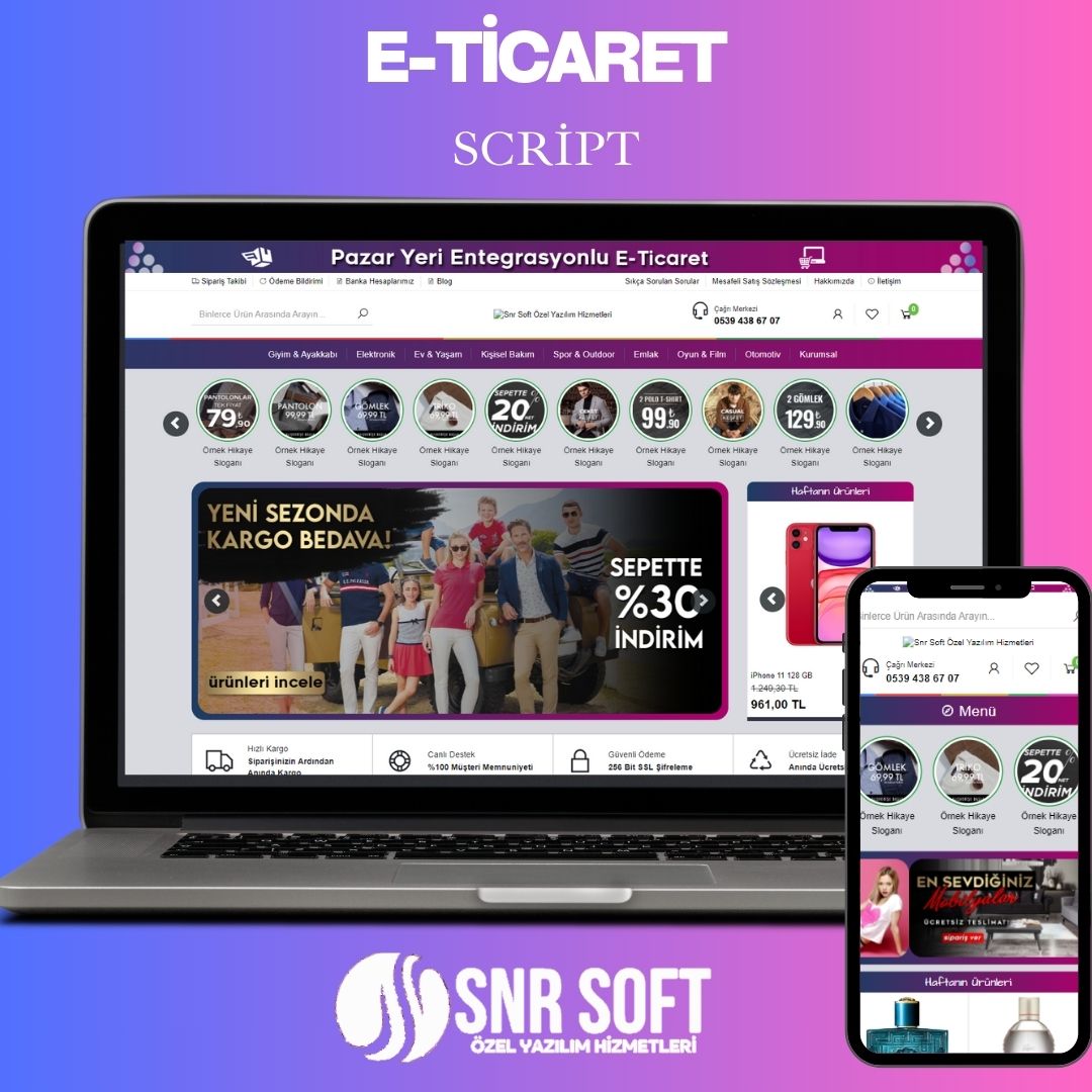 E-Ticaret Yönetim Scripti V1