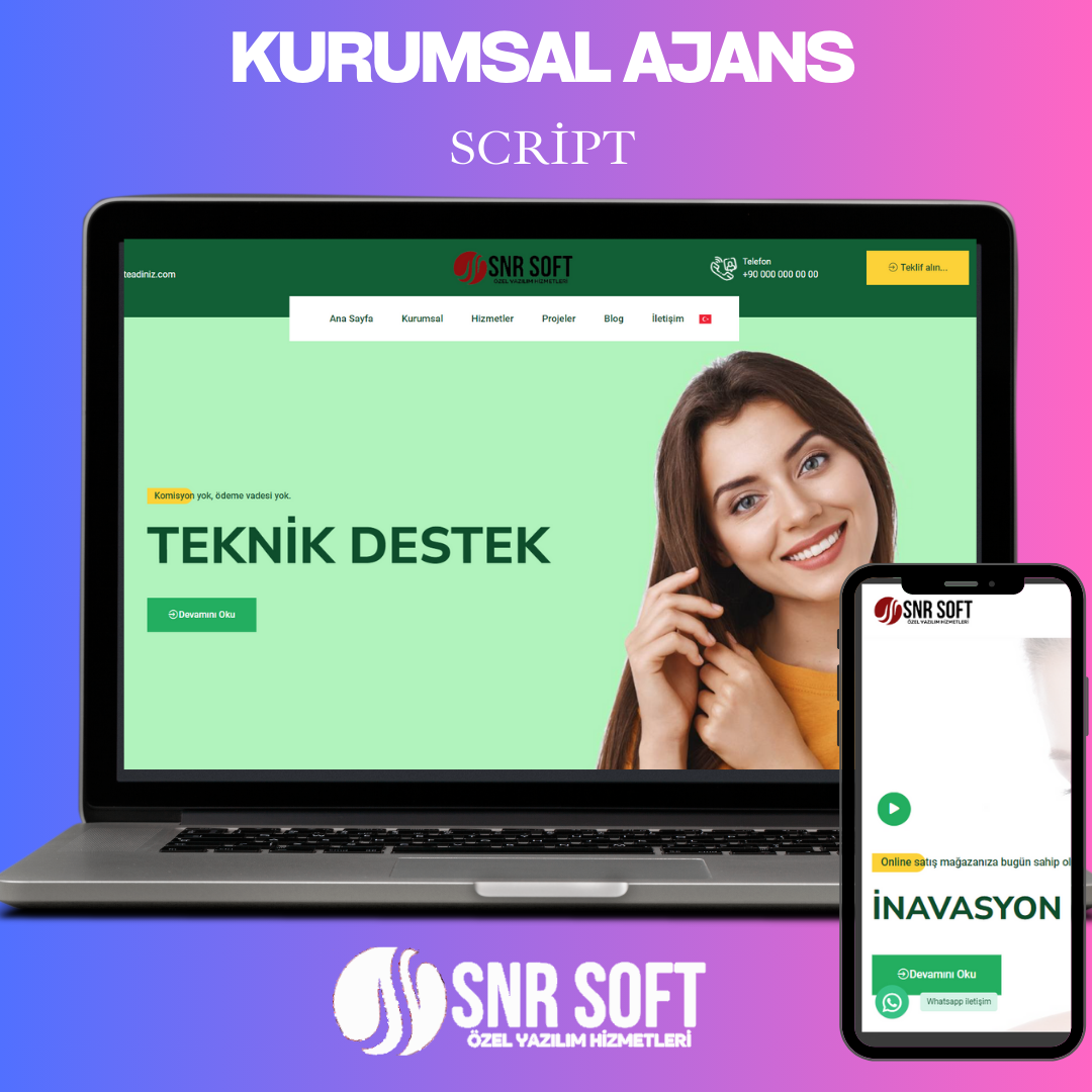 Kurumsal Web Sitesi Yönetim Scripti v18