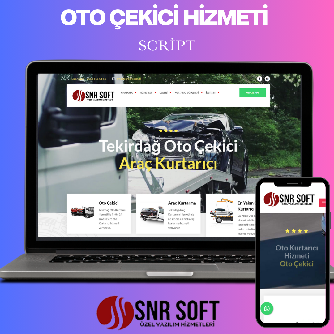 Oto Kurtarıcı & Yol Yardım Scripti