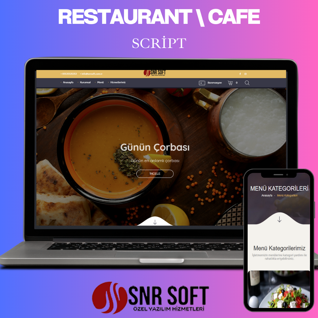 Restoran ve Kafe Yönetim Scripti v2