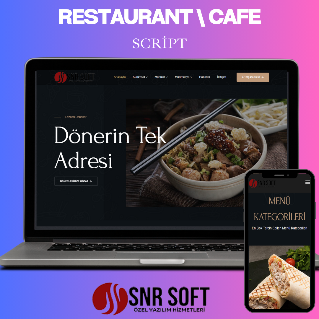 Restoran ve Kafe Yönetim Scripti v3