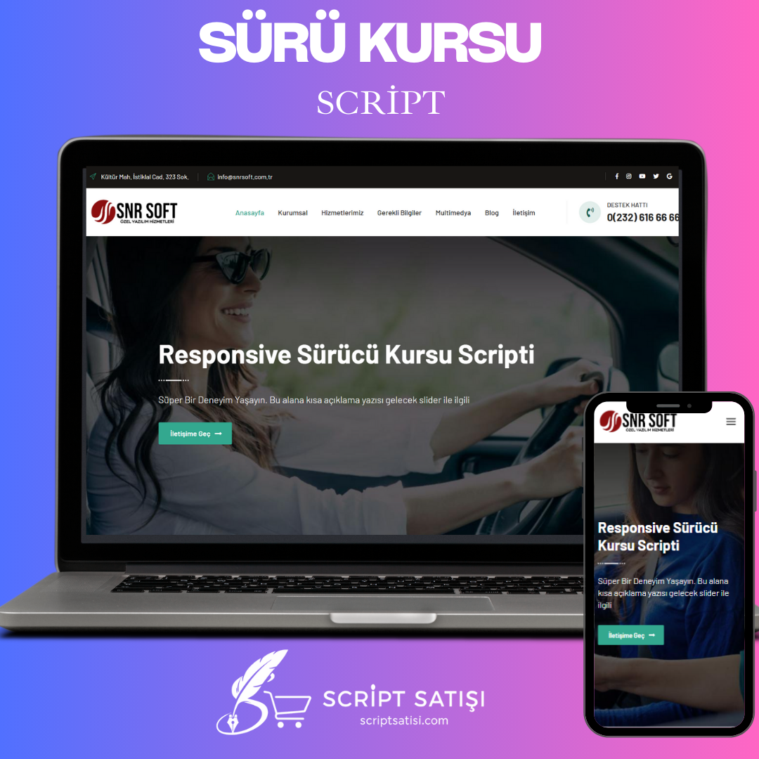 Sürücü Kursu Scripti